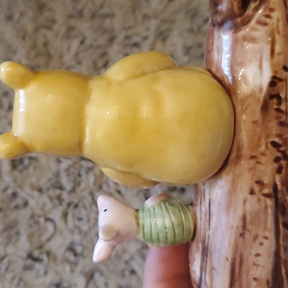 Vintage Disney Winnie the Pooh and Piglet Ceramic Soap Dish - Picture 7 of 7